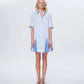 Echo Stripe Shirtdress