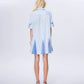 Echo Stripe Shirtdress