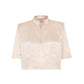 Phaenna Shoulder Pleat Blouse