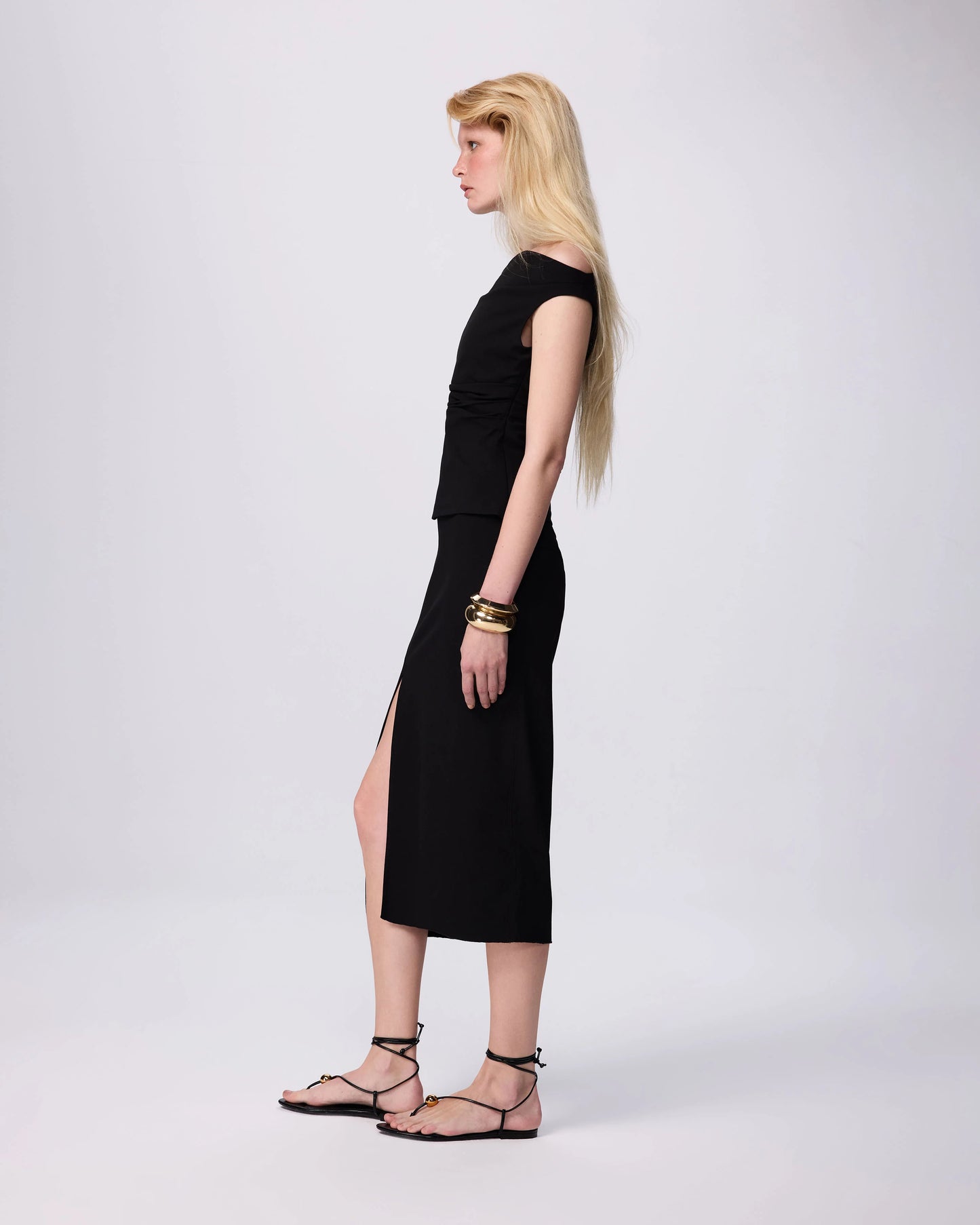 Thetis Draped Neck Top