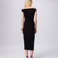 THETIS TECHNO PENCIL SKIRT