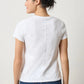 Short Sleeve Back Seam Crewneck