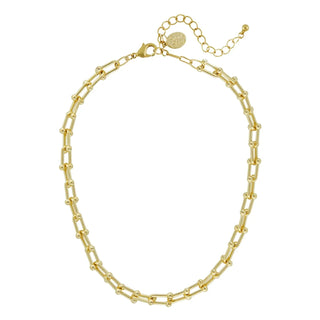 Gold Jackie Chain Necklace