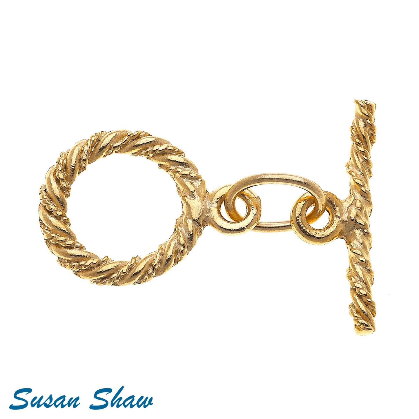 Textured Gold Bracelet Extender