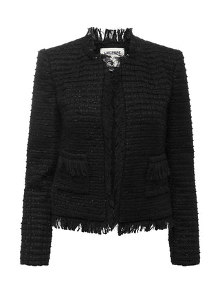 Angelina Sequin Tweed Jacket