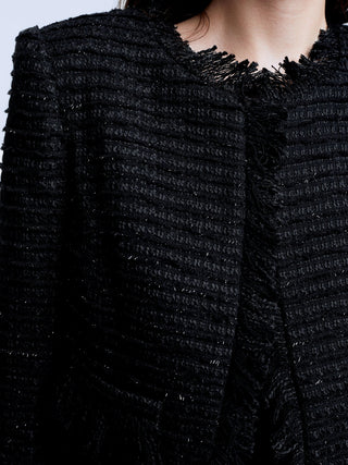 Angelina Sequin Tweed Jacket