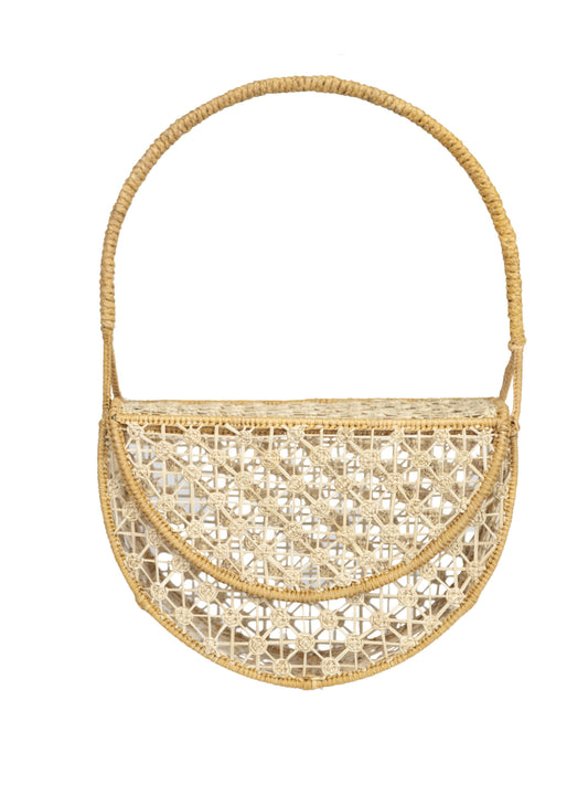 Rosario Shoulder Straw Bag