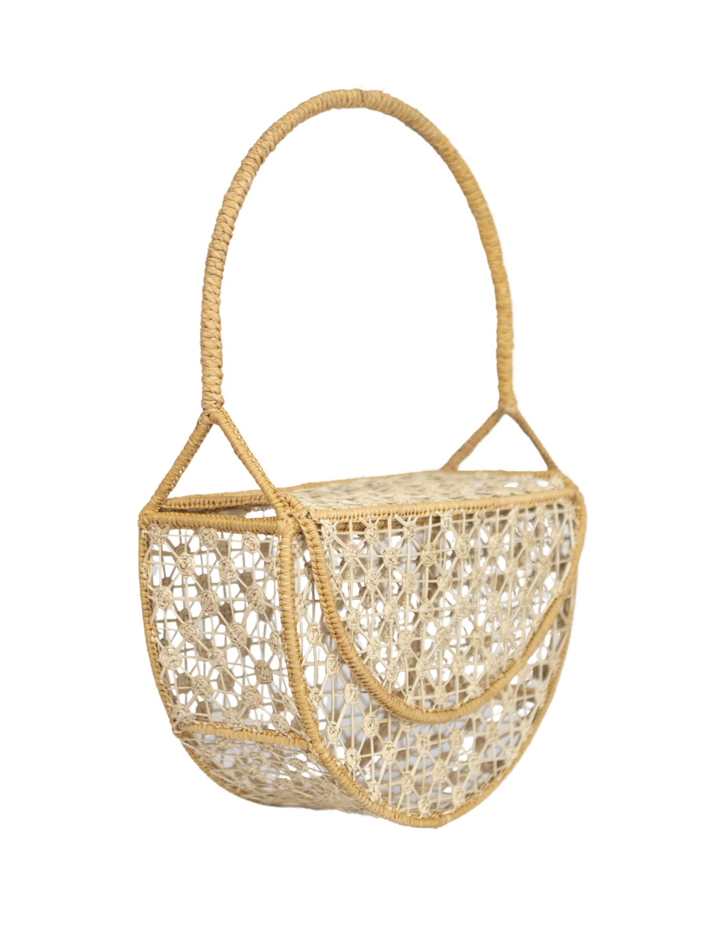 Rosario Shoulder Straw Bag
