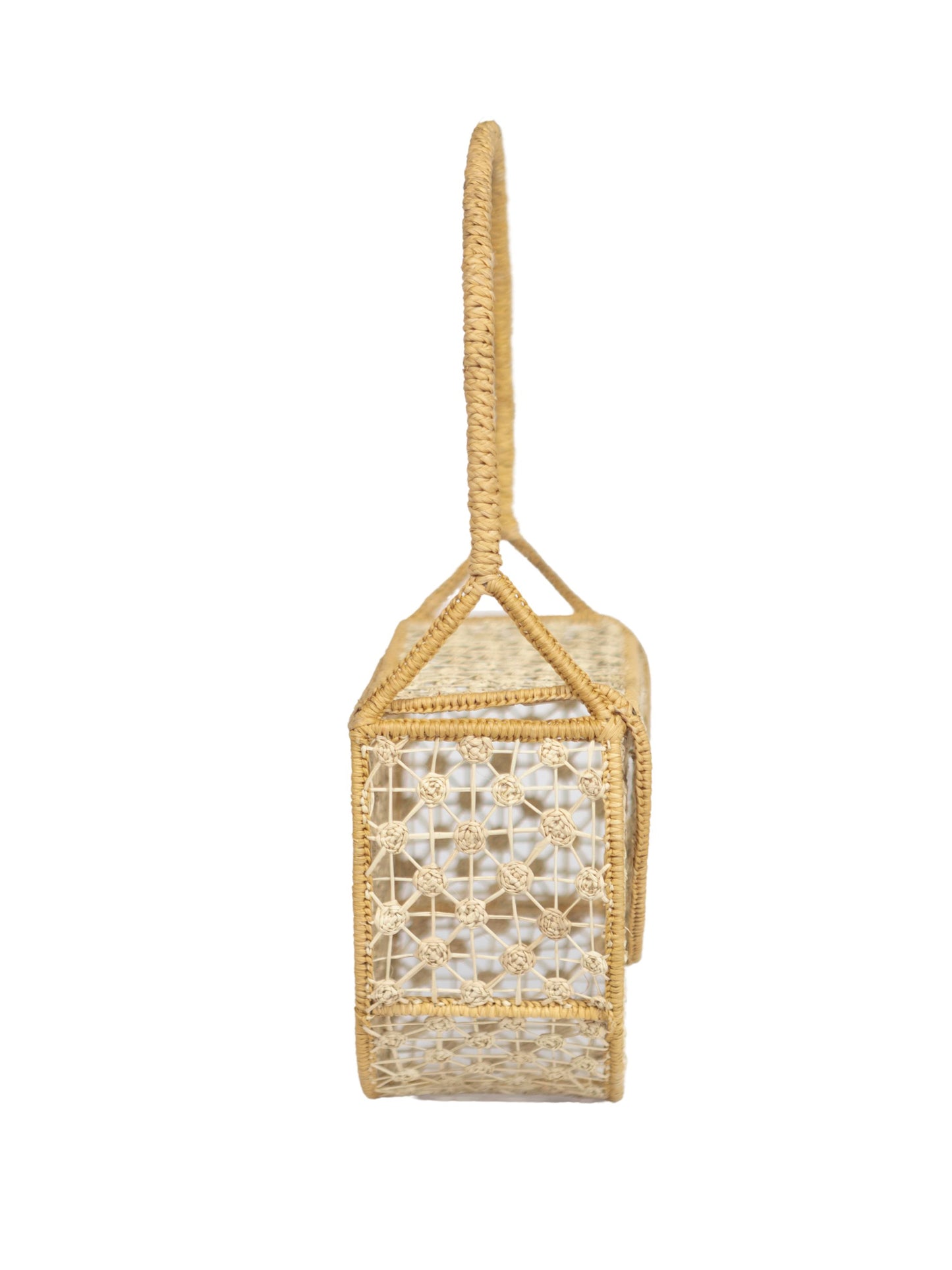 Rosario Shoulder Straw Bag