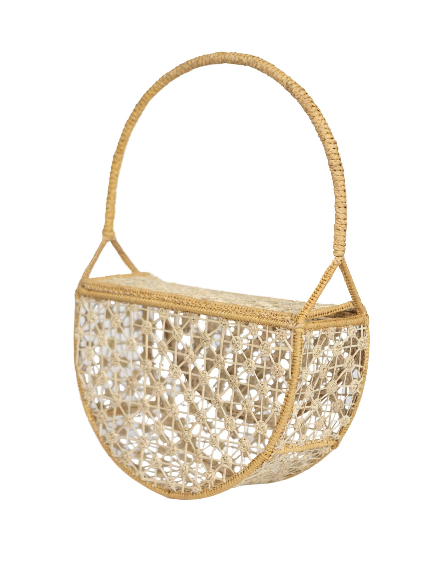 Rosario Shoulder Straw Bag