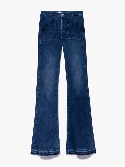Le High Flare Trapunto St