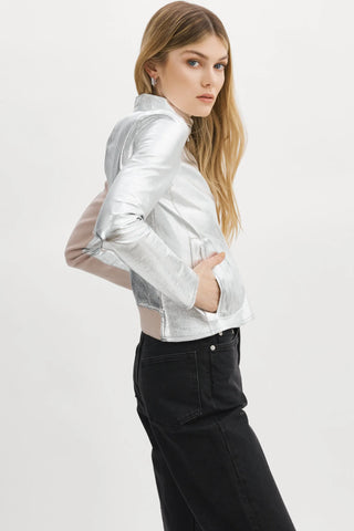 Chapin Reversible Leather Jacket