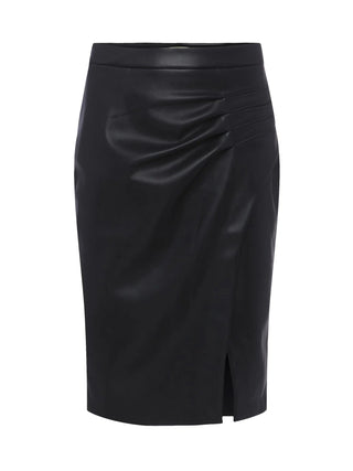 Maude Pencil Skirt With Plts