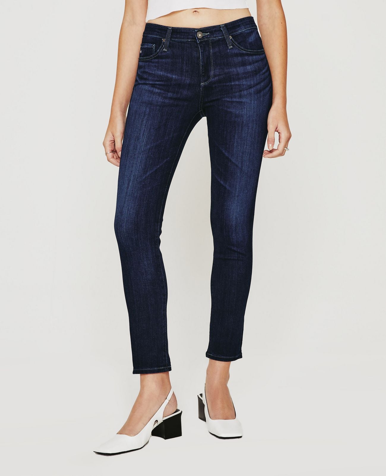 Prima Ankle Mid-Rise Cigarette Jean