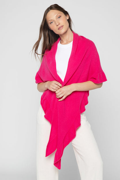 Ruffle Triangle Wrap